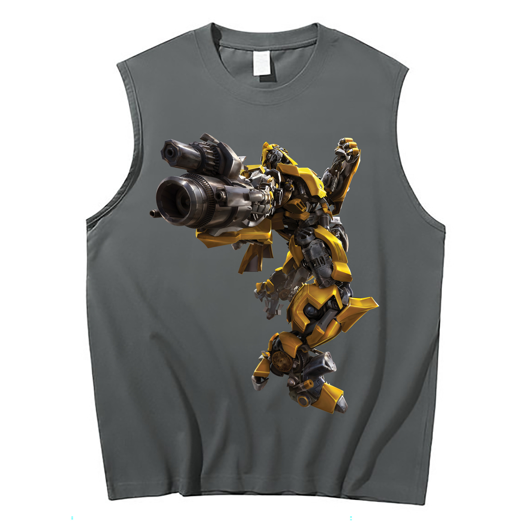 （画像用） Transformers トランスフォーマー コットン100％タンクトップ（フロントプリント）